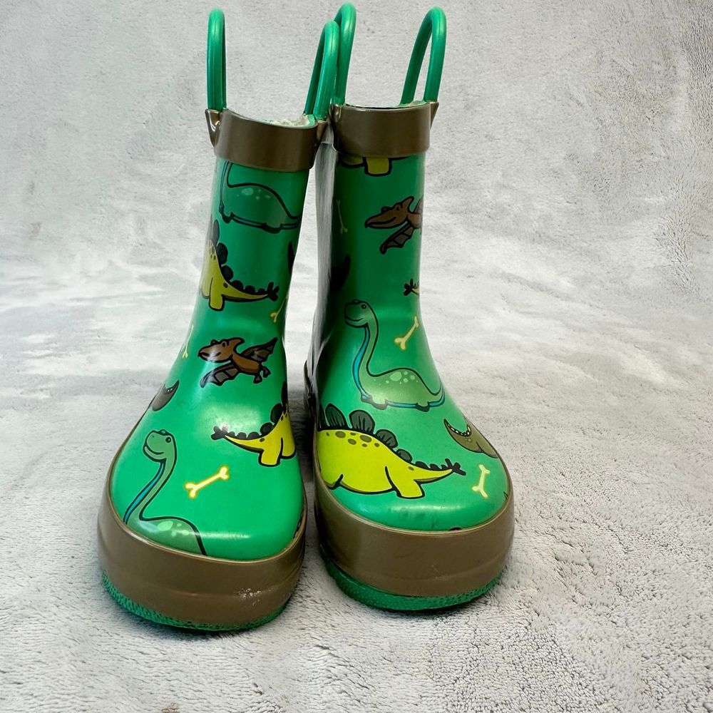 Rubber rain boots dinosaur size 5‎